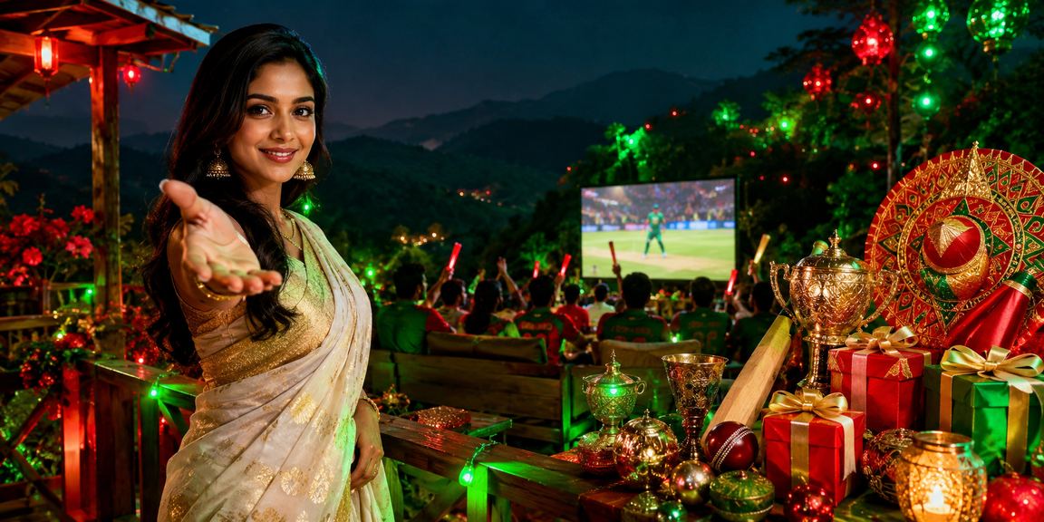 বান্দরবানে ক্রিকেট বেটিংয়ের সময় মেয়েবন্ধু শাড়ি পরিহিত